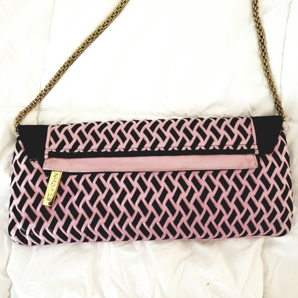 St John leather clutch 11.5 X 5 - Picture 2 of 11